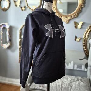 Under Armour Black Hoodie with Logo